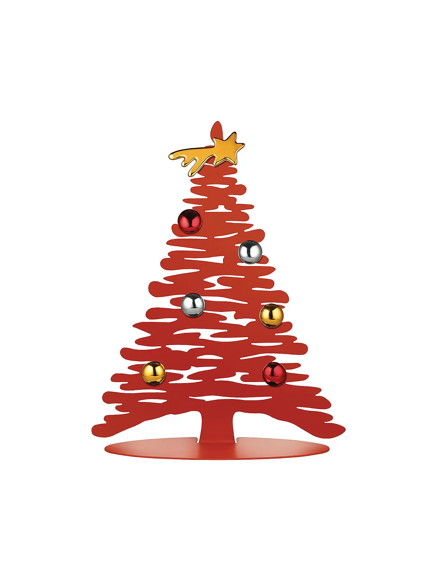 ALESSI | Weihnachtsbaum Bark for Christmas Rot | 